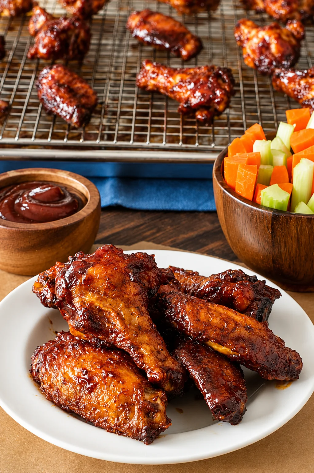 Delicious chicken wings at The Grumpy Chicken in downtown Winnipeg, MB